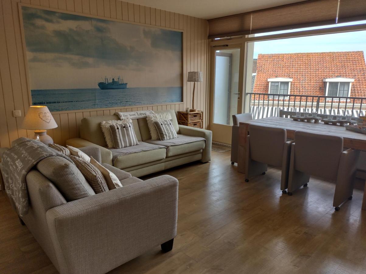 Apartamento 'Sans Souci' Bed By The Sea Zoutelande Exterior foto