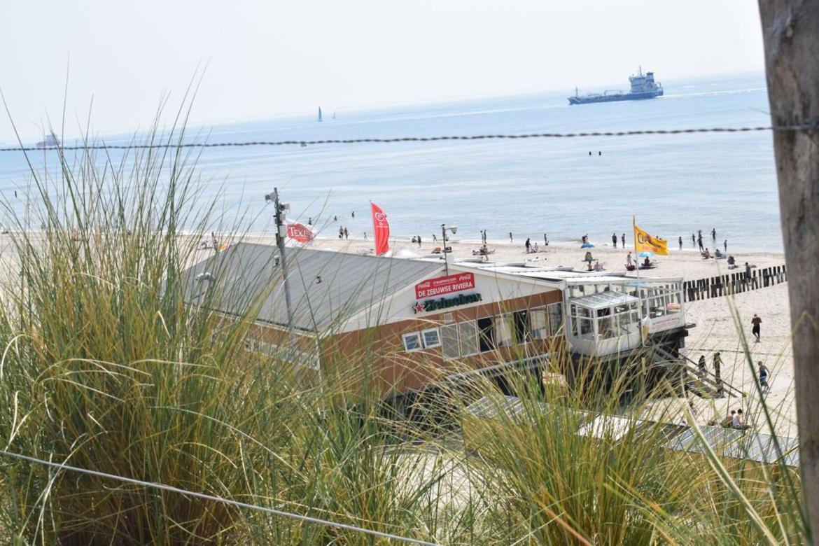 Apartamento 'Sans Souci' Bed By The Sea Zoutelande Exterior foto